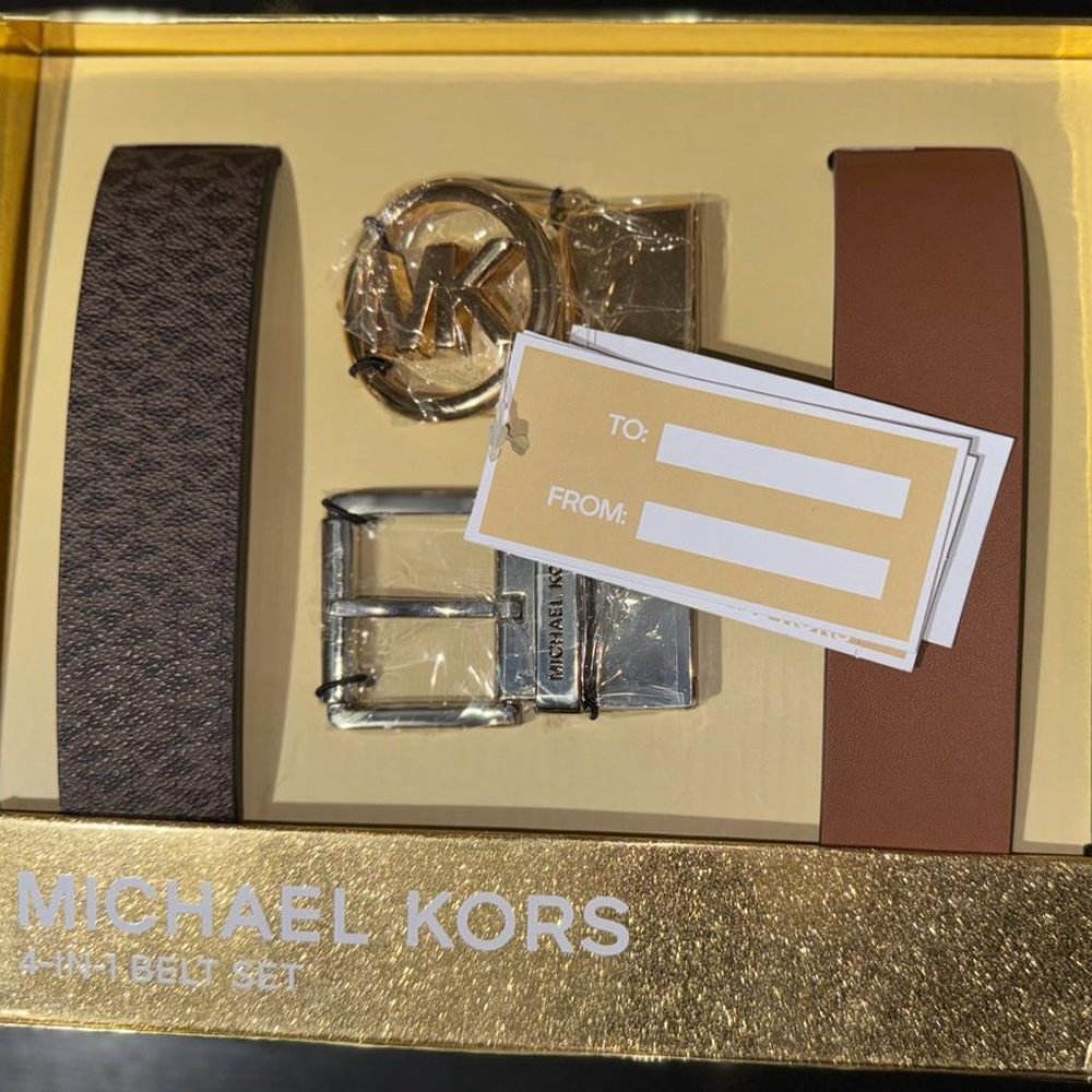 Michael Kors 4-in-1 Belt Set